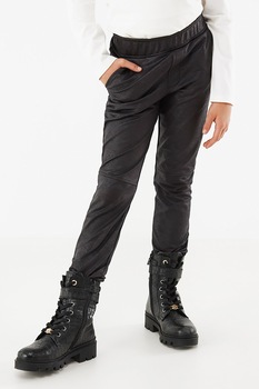 Mexx, Pantaloni peliculizati cu buzunare laterale, Negru Mexx, Pantaloni peliculizati cu buzunare laterale, Negru