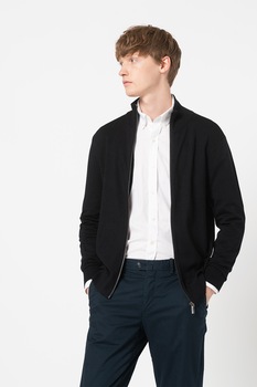 Mexx, Cardigan cu fermoar James, Negru Mexx, Cardigan cu fermoar James, Negru