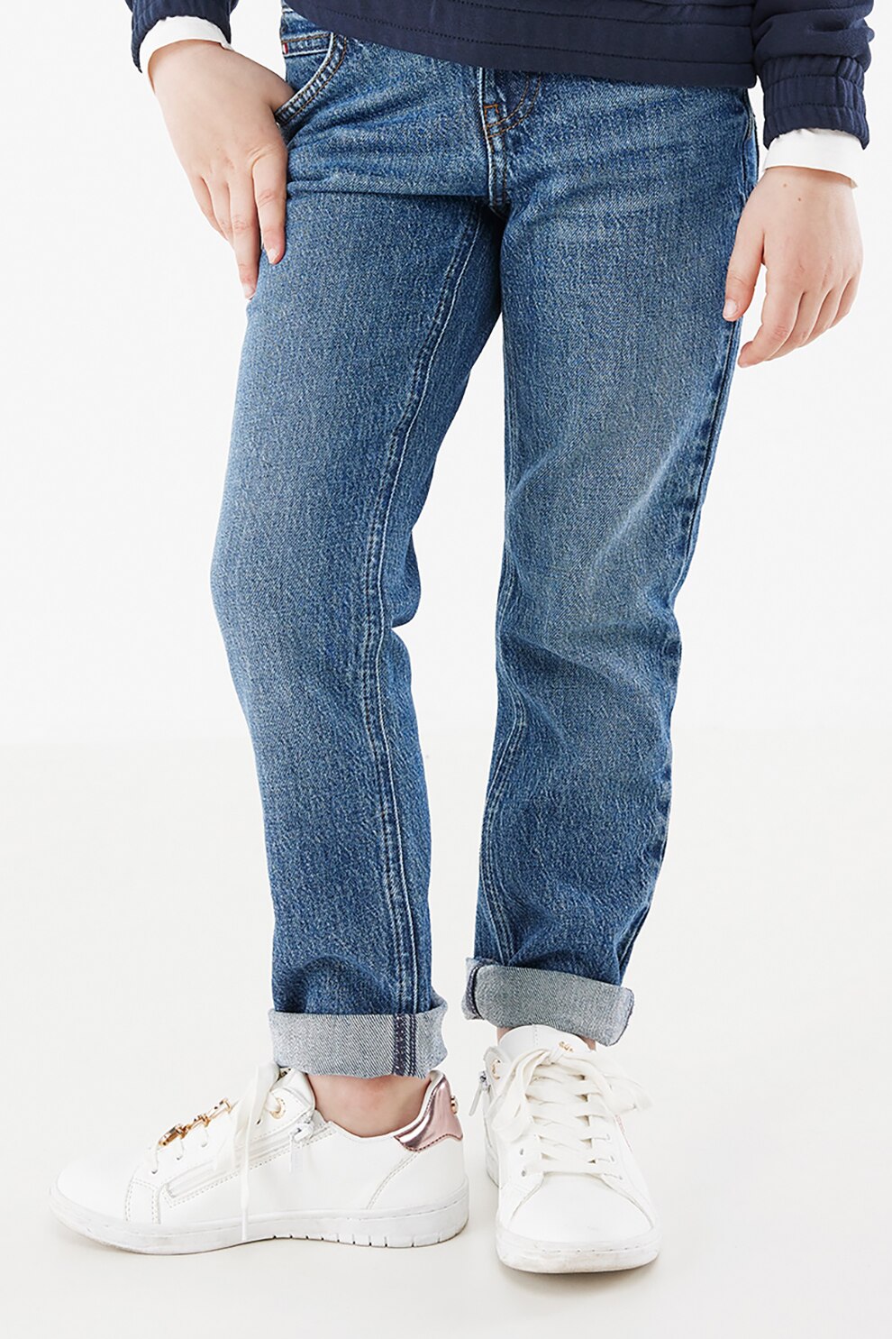 Mexx, Blugi regular fit Tina, Albastru inchis