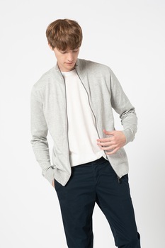 Mexx, Cardigan cu fermoar James, Gri deschis Mexx, Cardigan cu fermoar James, Gri deschis