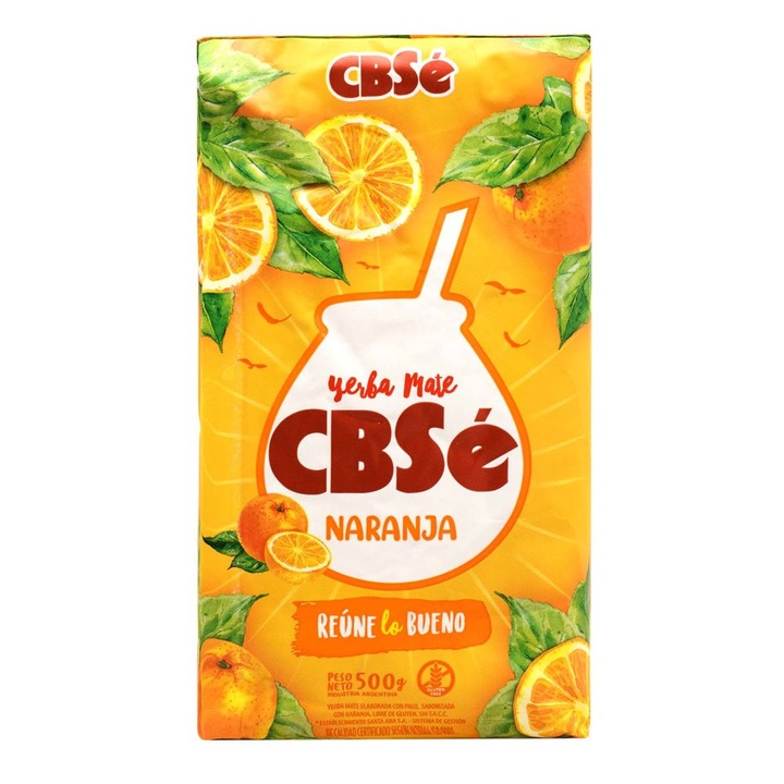 Чай Yerba Mate, CBSe Naranja, Портокал, 500 г