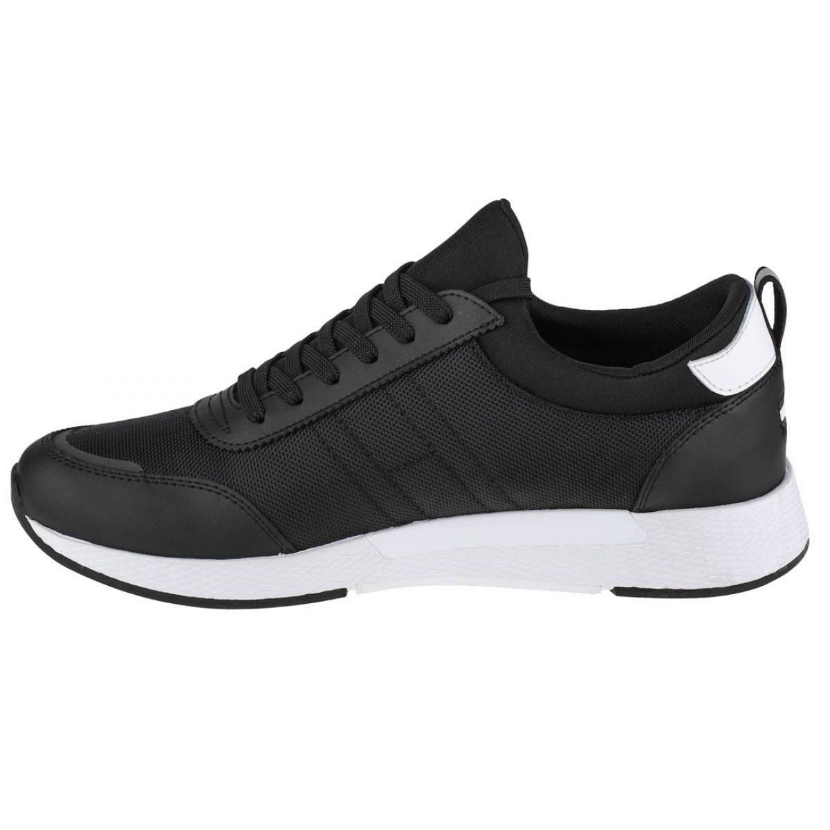 Pantofi sport barbati, Tommy Hilfiger, BM118186, Negru
