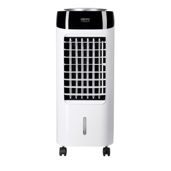 Racitor de aer 3 in 1 CAMRY, Racire/Umidificare/Purificare, Portabil, 3 viteze, Rezervor 7 L, 2 recipiente congelare incluse, Panou LED, Telecomanda, 28.5 x 34.5 x 72.8 cm, Alb Racitor de aer 3 in 1 CAMRY, Racire/Umidificare/Purificare, Portabil, 3 viteze, Rezervor 7 L, 2 recipiente congelare incluse, Panou LED, Telecomanda, 28.5 x 34.5 x 72.8 cm, Alb