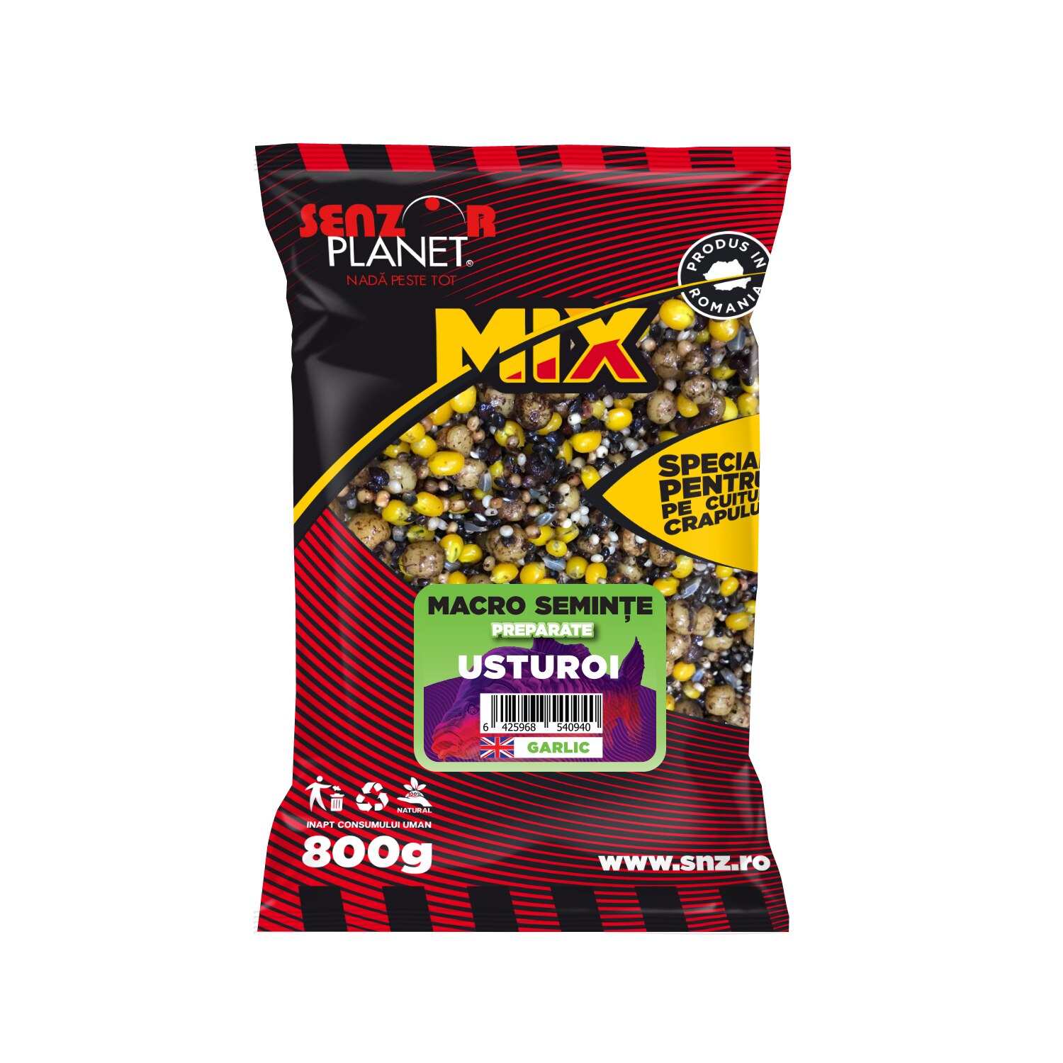 Macro seminte aroma usturoi, Ambalat la punga de 800g