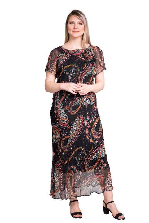 Rochie, Lo Spaccio, Titina Frambois, Viscoza, Negru