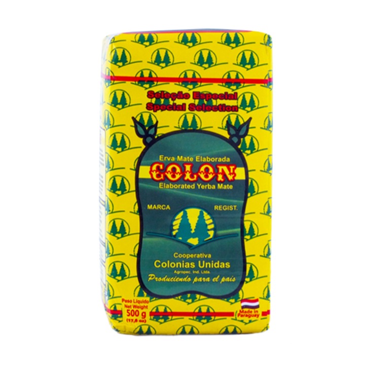 Yerba Mate Tea, Colon, Seleccion Especial, Szárított gyümölcs, 0.5 kg
