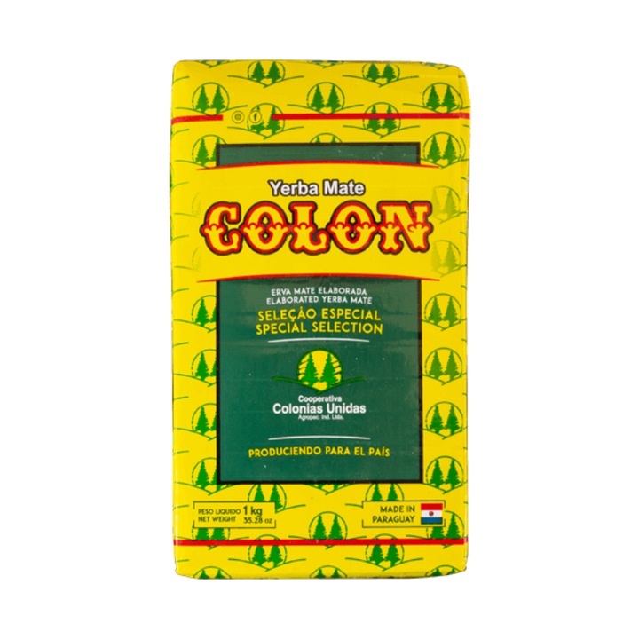 Yerba Mate Tea, Colon, Seleccion Especial, Szárított gyümölcs, 1 kg