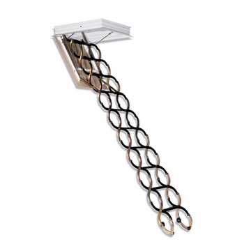 Scara retractabila, otel, pod sau mansarda, Supra paralelogram, 10 trepte, 1200 x 700 mm Scara retractabila, otel, pod sau mansarda, Supra paralelogram, 10 trepte, 1200 x 700 mm
