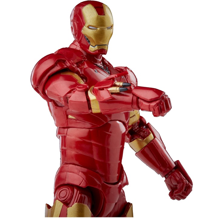 Фигурка Marvel Legends Series - Iron Man Mark 3, 5 аксесоара, 15 см