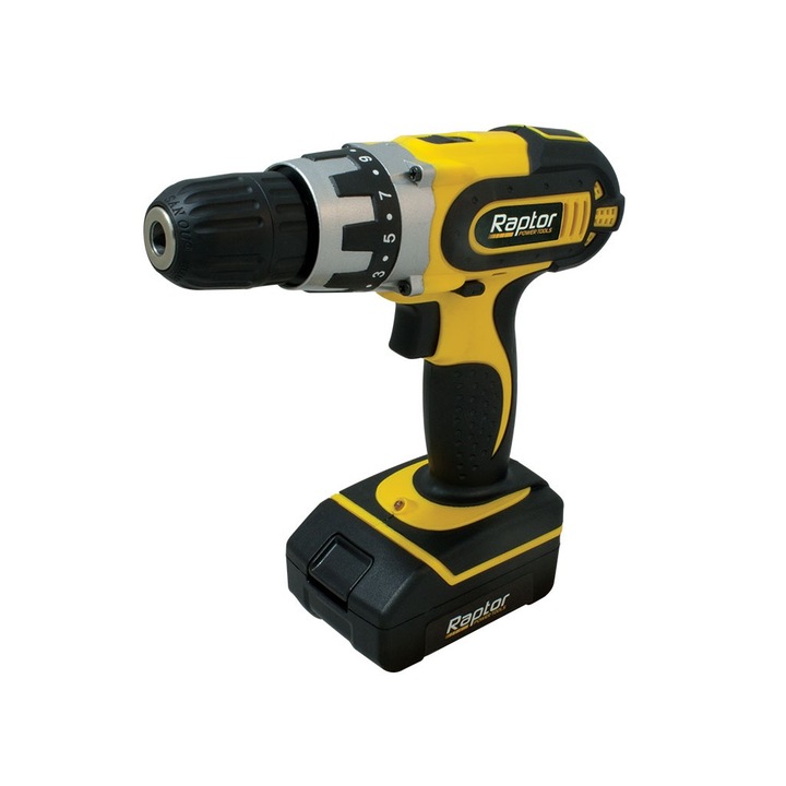 Surubelnita cu acumulator, Rapter, 1 x 14,4 V, Li-Ion, 20 Nm