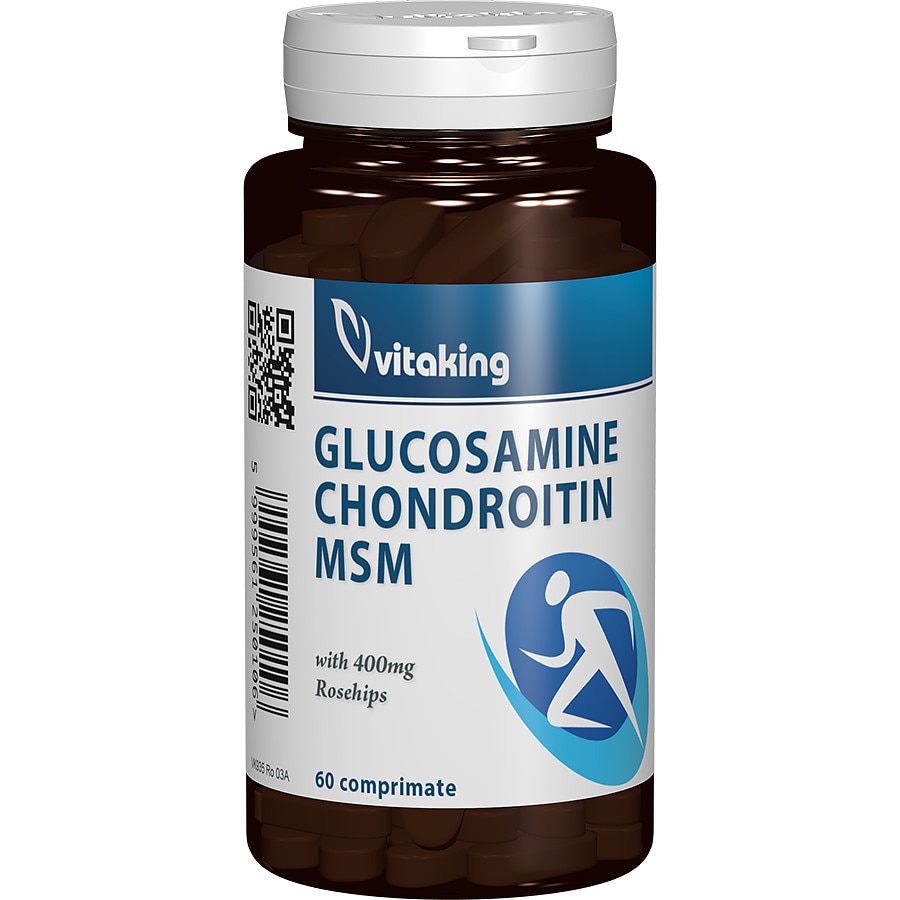 Glucozamina, condroitina, MSM - 60 comprimate
