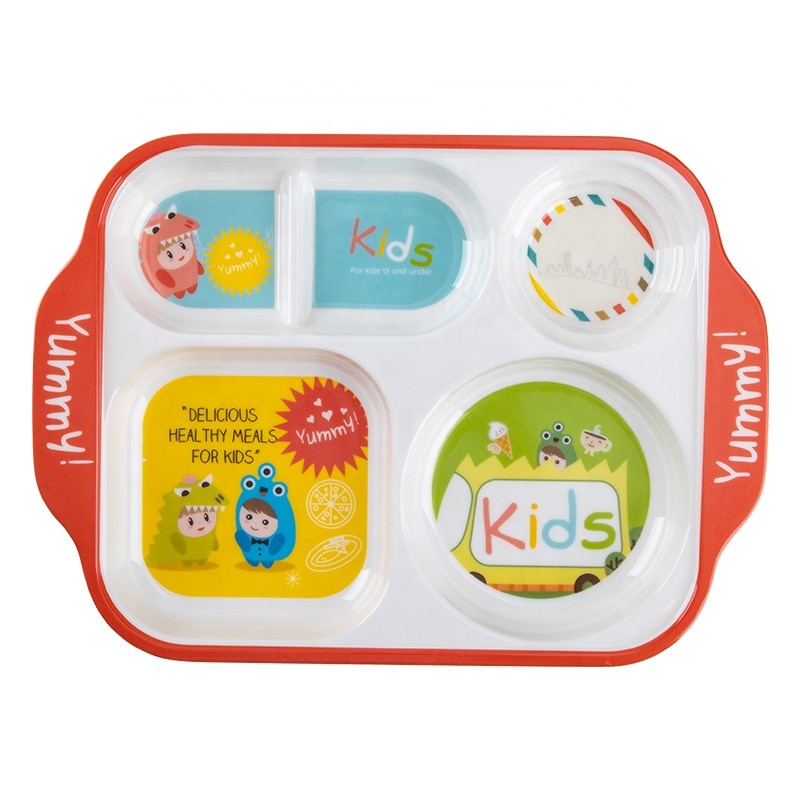 Set de masa cu 5 piese Nichiduta Yummy din melamina