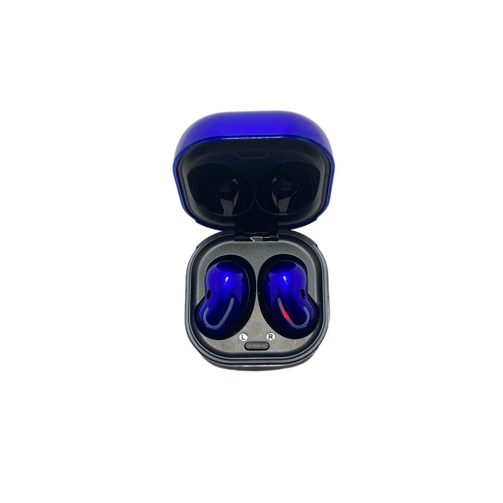 Casti audio S6se Bluetooth 5.1 Wireless TWS Display LED Apel dual HD culoare albastru , sistem audio stereo surround 6D