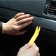Set 4 x leviere/spatule din plastic pentru cleme auto si uz general, diferite marimi, culoare portocaliu