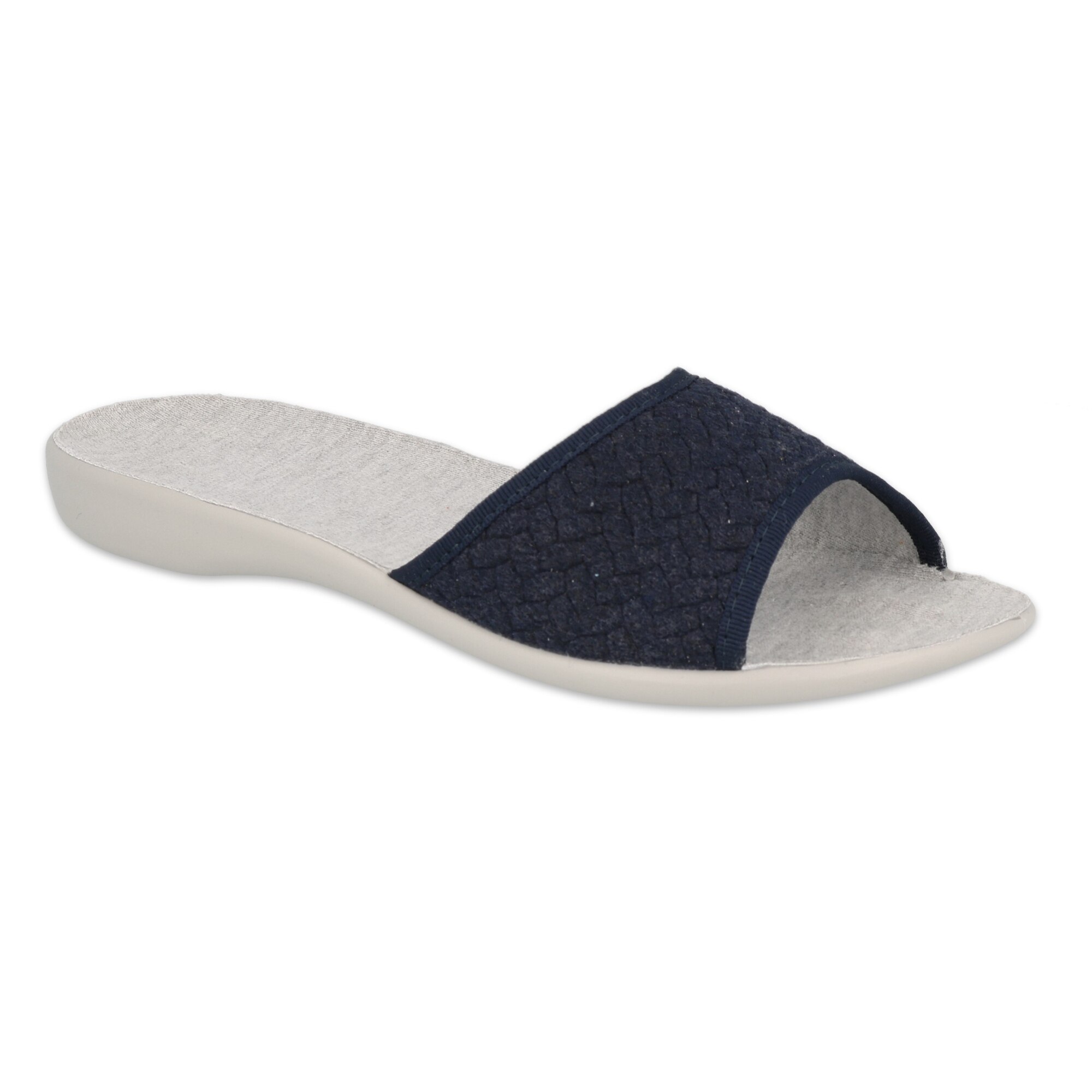 Papuci de casa pentru femei, Befado, BM118678, albastru marin