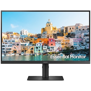 Monitor LED IPS Samsung 23.8", Full HD, DisplayPort, USB-C, Vesa, Negru, LS24A400UJUXEN