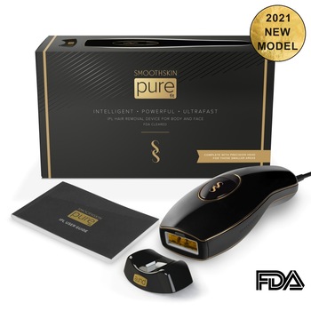 Epilator, SmoothSkin Pure FIT IPL 2021, Impulsuri nelimitate, certificat FDA, Cap de precizie extra, 130 de impulsuri/ minut, 10 nivele de putere Epilator, SmoothSkin Pure FIT IPL 2021, Impulsuri nelimitate, certificat FDA, Cap de precizie extra, 130 de impulsuri/ minut, 10 nivele de putere