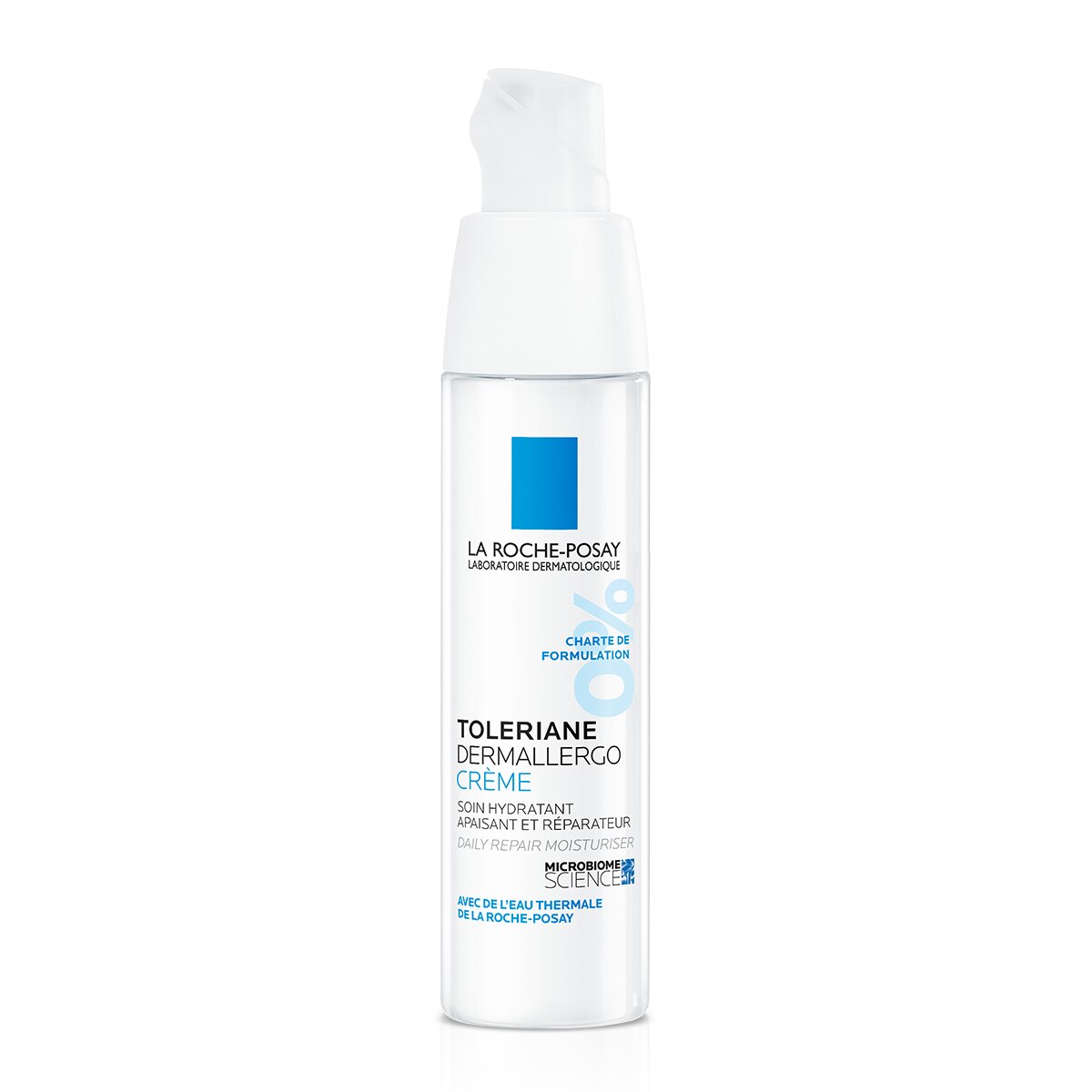 Crema hidratanta, calmanta si reparatoare La Roche-Posay Toleriane Dermallergo pentru piele cu tendinta alergica sau sensibila, normala sau uscata, 40 ml