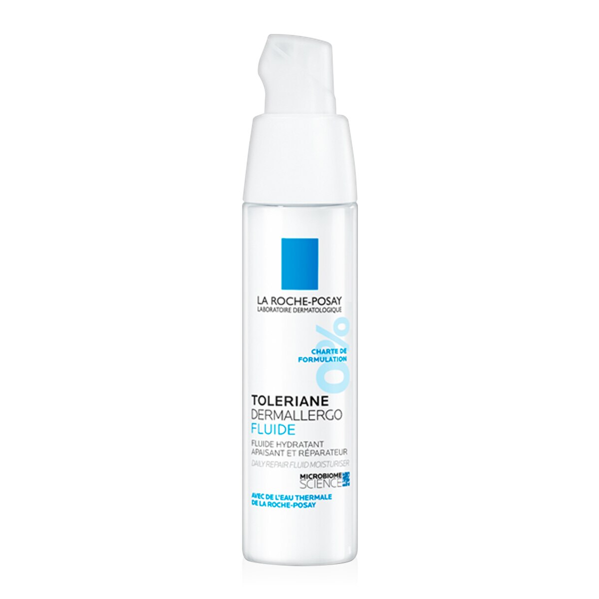 Fluid hidratant, calmant si reparator La Roche-Posay Toleriane Dermallergo pentru piele cu tendinta alergica sau sensibila, normala sau mixta, 40 ml