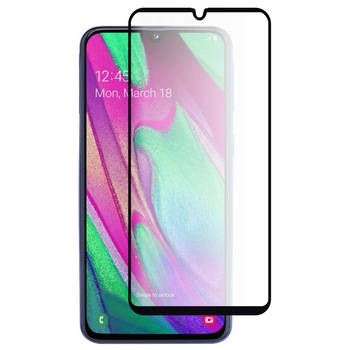 Folie de protectie glass compatibila cu Samsung Galaxy A10 Full Face 3D Neagra Folie de protectie glass compatibila cu Samsung Galaxy A10 Full Face 3D Neagra
