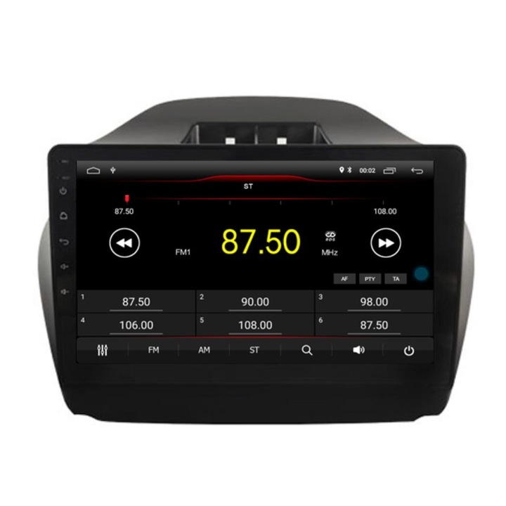 OEM Hyundai Tucson / IX35 (2009-2015) kompatibilis navigáció, NAVDED-C10