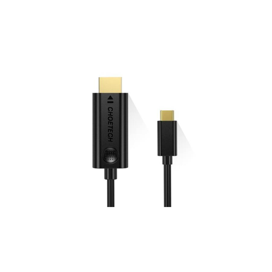 Choetech cable USB Type C - HDMI 4K 30Hz 3m black cable (XCH-0030