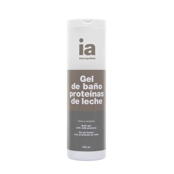 Gel de dus cu proteine din lapte 750 ml Interapothek Gel de dus cu proteine din lapte 750 ml Interapothek
