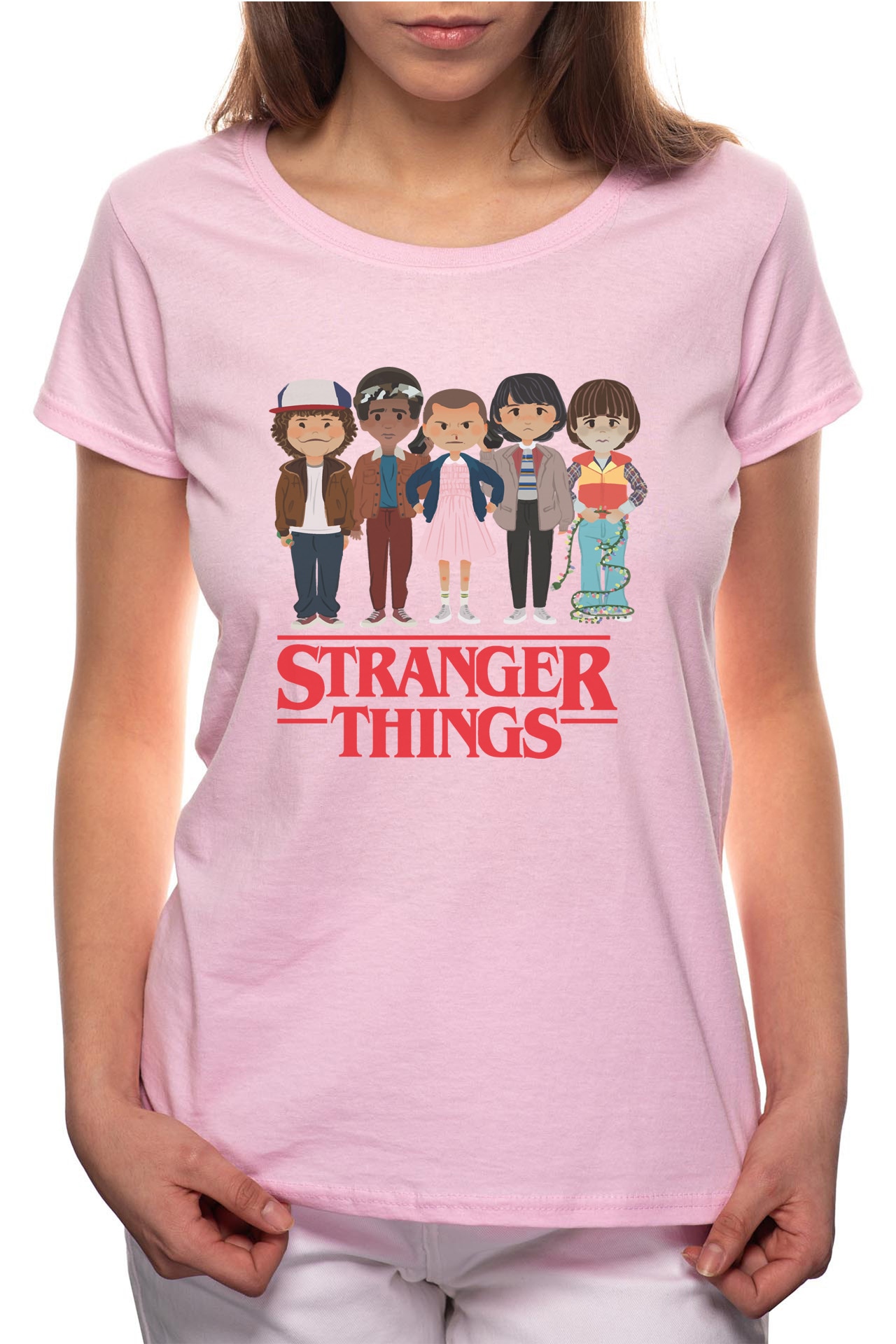 caustic Conqueror I lost my way Tricou dama, Stranger Things - Characters, 100% Bumbac, R174 - eMAG.ro
