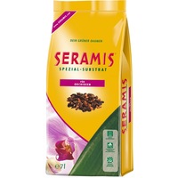 Substrat special granulat Seramis pentru Orhidee din granule ceramice expandate din argila rosie si scoarta de pin mediteranean, la sac de 7l, pentru orhidee Phalaenopsis, Cymbidium si Cattleya