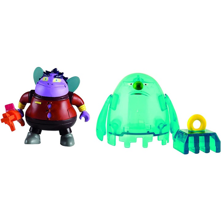 Фигурки за игра Disney Miles from Tomorrow Gadfly and Goon 481404 2-84, С тематични аксесоари, Зелен/Червен, 8 см