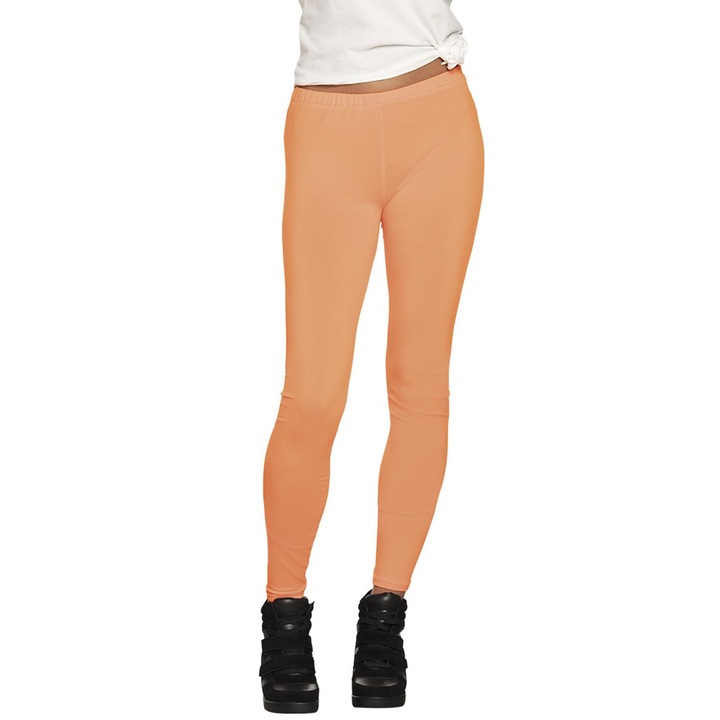 Costum de carnaval pentru femei, Boland, Disco Neon, pantaloni, M, Portocaliu