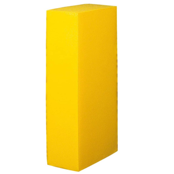 Bloc de constructie pentru copii, Chippo Volley, Spuma EVA, 50 x 25 x 12.5 cm, Galben