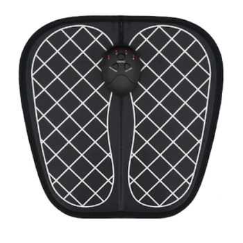 Aparat Electrostimulator EMS Tiessa®, masaj talpi, stimularea circulatiei, negru Aparat Electrostimulator EMS Tiessa®, masaj talpi, stimularea circulatiei, negru