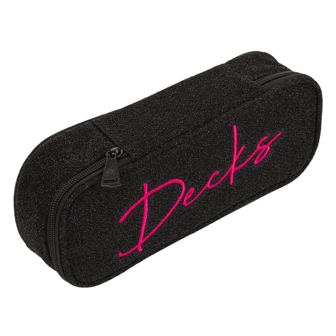 Penar Zola® pentru fete, 23x6x9 cm, model negru cu glitter