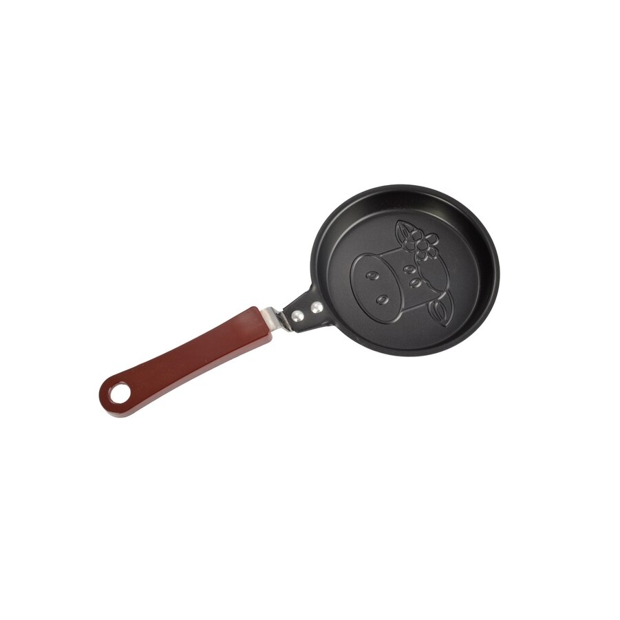 Tigaie din metal cu interior antiaderent, cu maner, Ø11cm