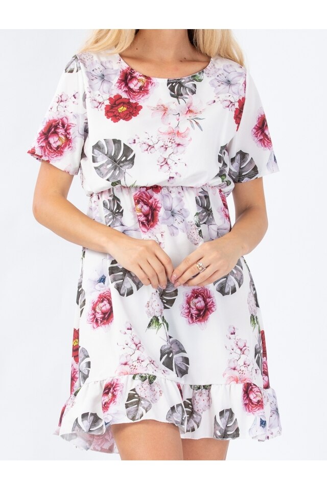 Rochie Dama Paceys Alb, marime universala