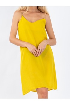 Rochie Dama Merritt Galben, marime universala Rochie Dama Merritt Galben, marime universala