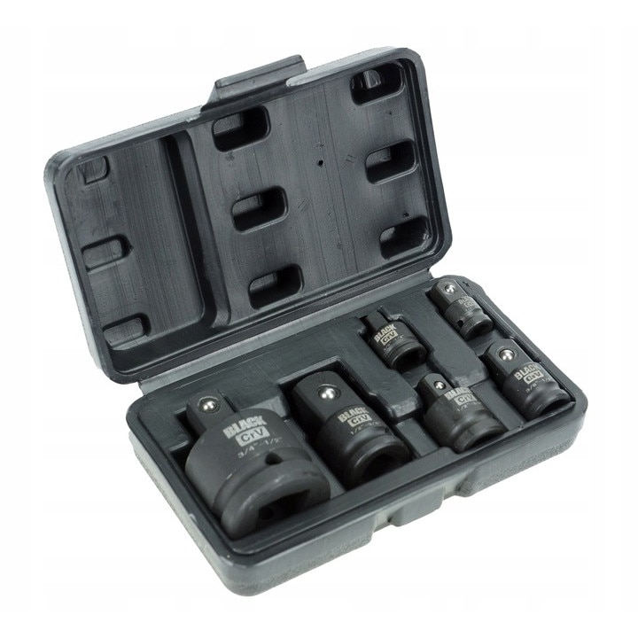 Set adaptori reductori 1/2 1/4 3/8 3/4 8buc CRV 13556 BlackTools