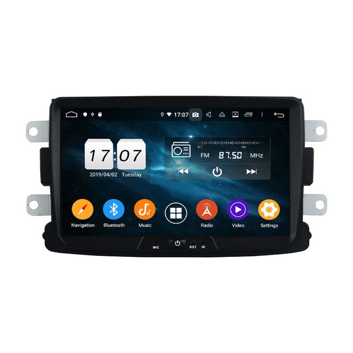 Navigatie Dacia Duster Sandero Logan Lodgy Dokker cu Android, DSP, full touch, 6-Core 2+16GB