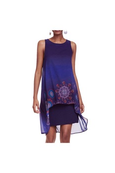 Rochie Desigual 18WWVW08, Albastru, S Rochie Desigual 18WWVW08, Albastru, S