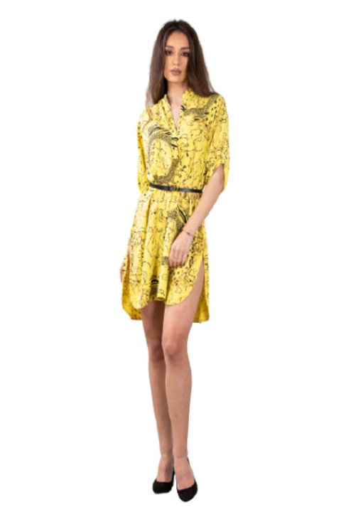 Дамска рокля, Stokes Mustard, Универсален размер