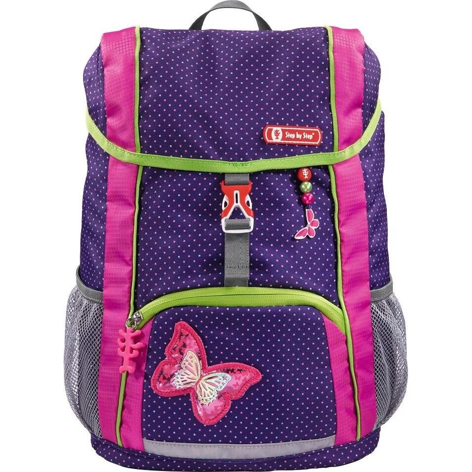 Ghiozdan Step by Step Kid Shiny Butterfly, 13l, Violet