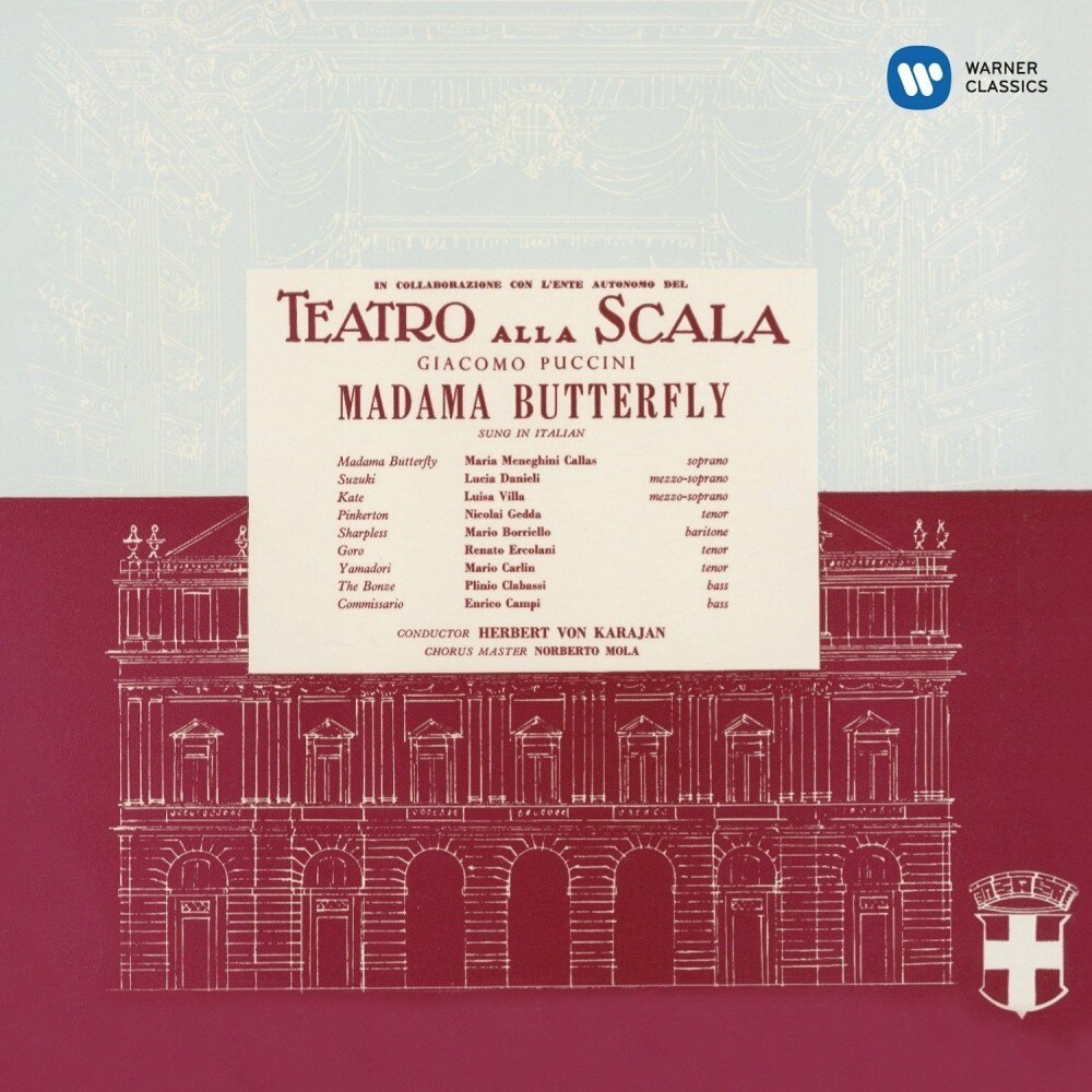 Maria CallasLucia DanieliLuisa VillaNicolai GeddaHerbert von KarajanL'Ente Autonomo Del Teatro Alla Scala - Puccini: Madama Butterfly (1955) - CD