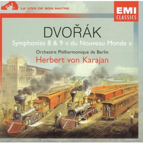 DvorakHerbert von Karajan - Dvorak - Symphonies 8 and 9 Du Nouveau Monde - CD