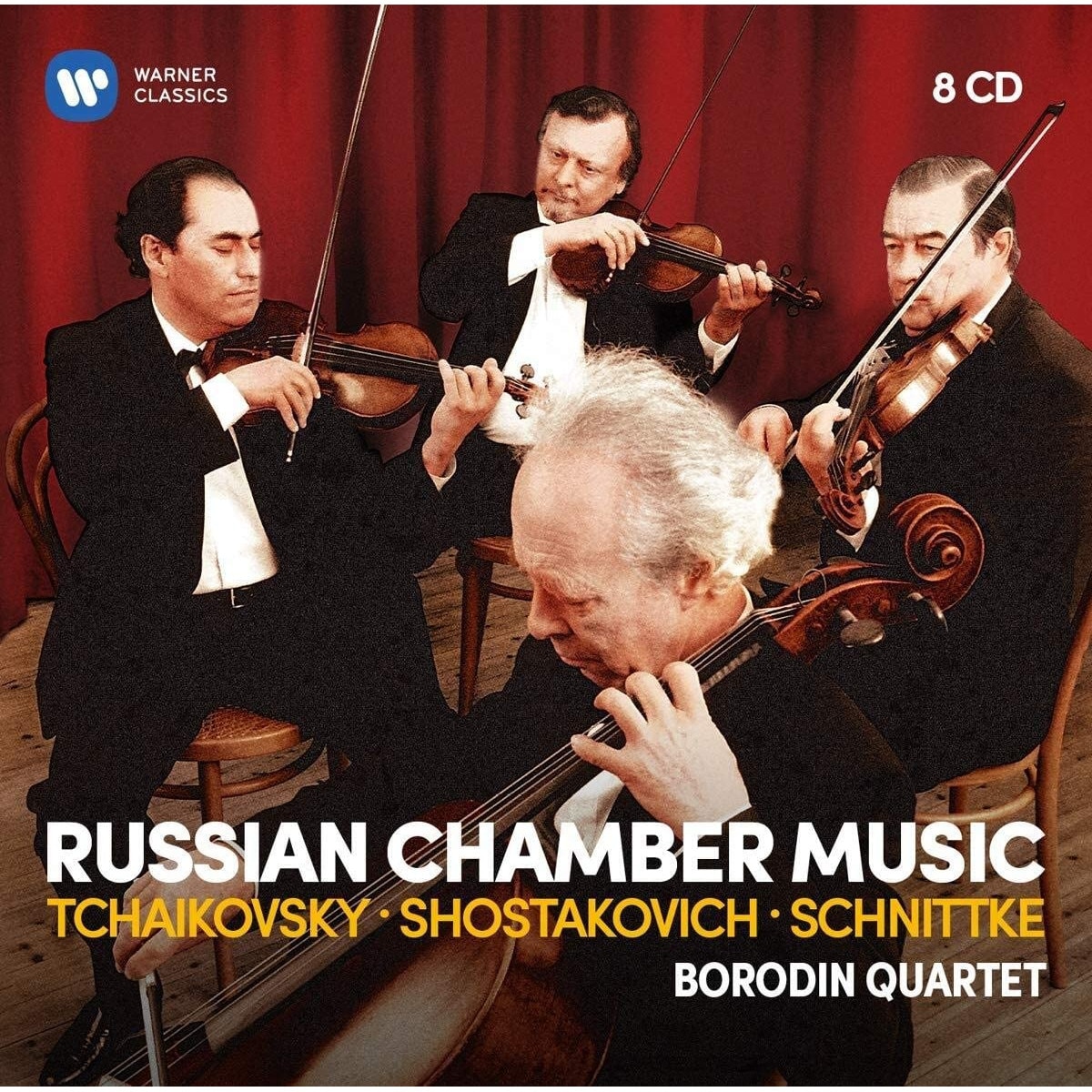 Borodin QuartetRussian Chamber Music - Russian Chamber Music: Shostakovich, Tchaikovsky, Schnittke (Box Set) - CD