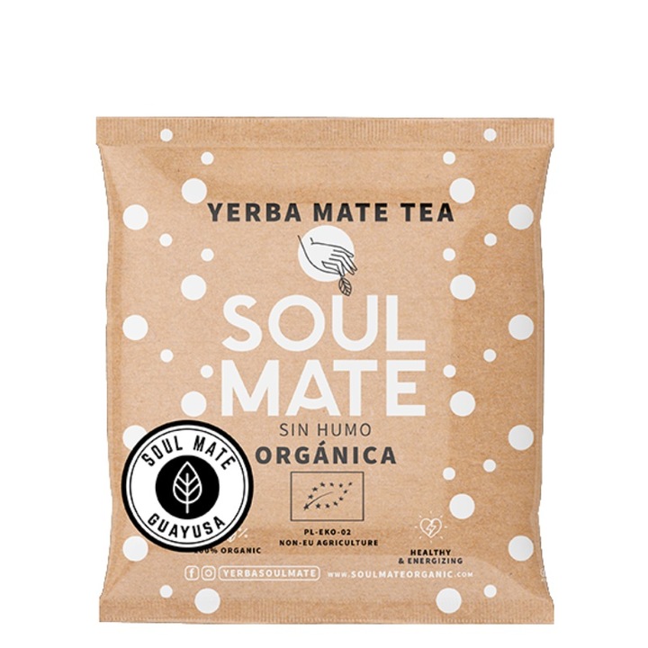 Чай Yerba Mate, Bio, Soul Mate Organica Guayusa, Растения, 50гр