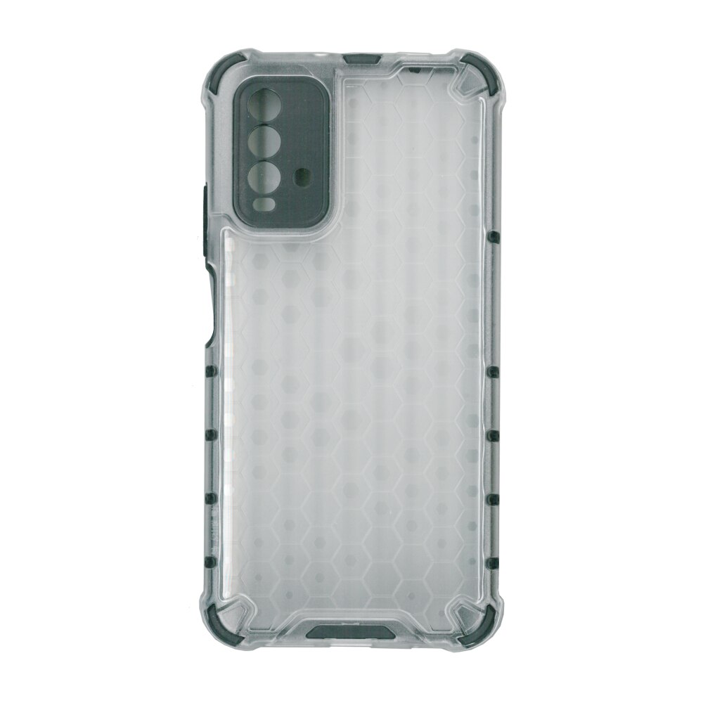 Husa protectie spate anti-shock Hexa, pentru Xiaomi Redmi 9T, alb