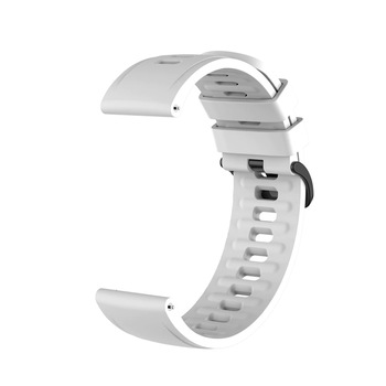 Curea silicon compatibil 20 mm Huawei Watch 2 PRO GT2 42mm GT2e Honor, Alb, Quick Release Curea silicon compatibil 20 mm Huawei Watch 2 PRO GT2 42mm GT2e Honor, Alb, Quick Release
