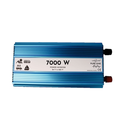 Invertor 7000W cu telecomanda, unda pura, 24V - 220 V, auto, sinus pur, inverter, rulota, autorulota, testat oscilometru, camper, barca, casa independenta testat osciloscop