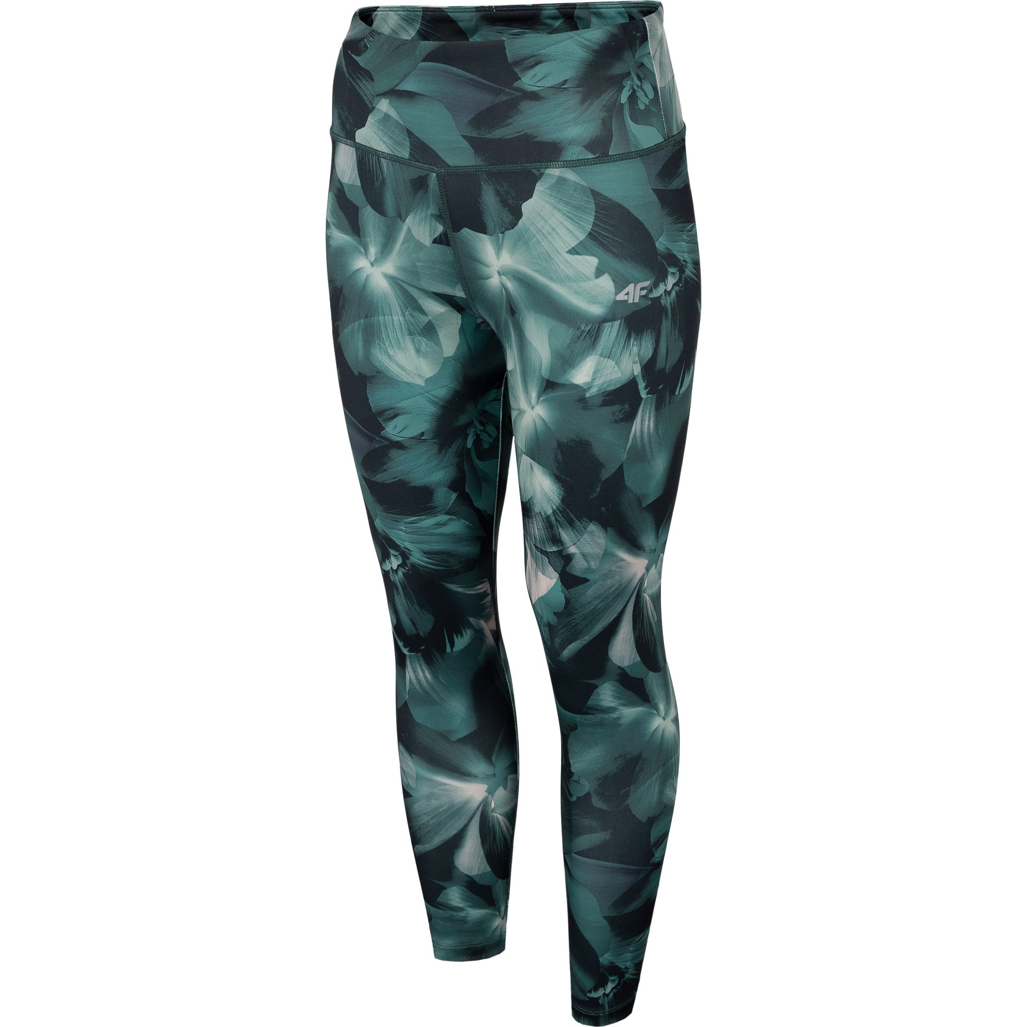 Pantaloni sport dama, 4F, imprimeu multicolor, masura S